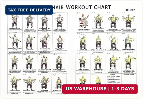 Tai chi chair workout - workout, chart