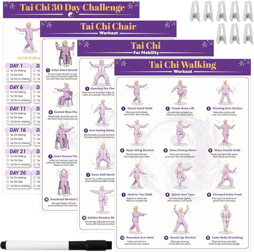 Tai chi workout chart - chi,